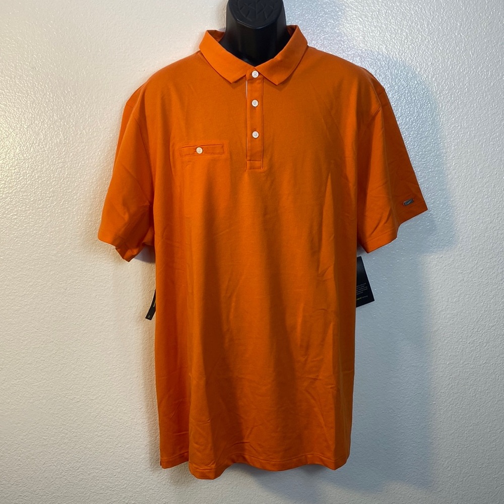 The Nike Polo, Orange, Men's XXL